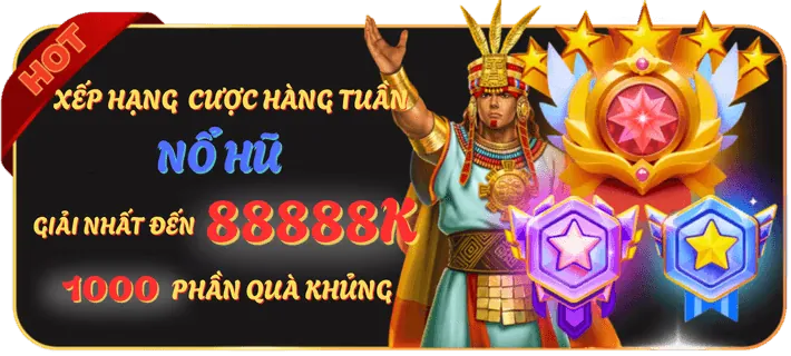 Hình ảnh quảng cáo các ưu đãi và khuyến mãi slot game hấp dẫn tại Onbet2 Casino